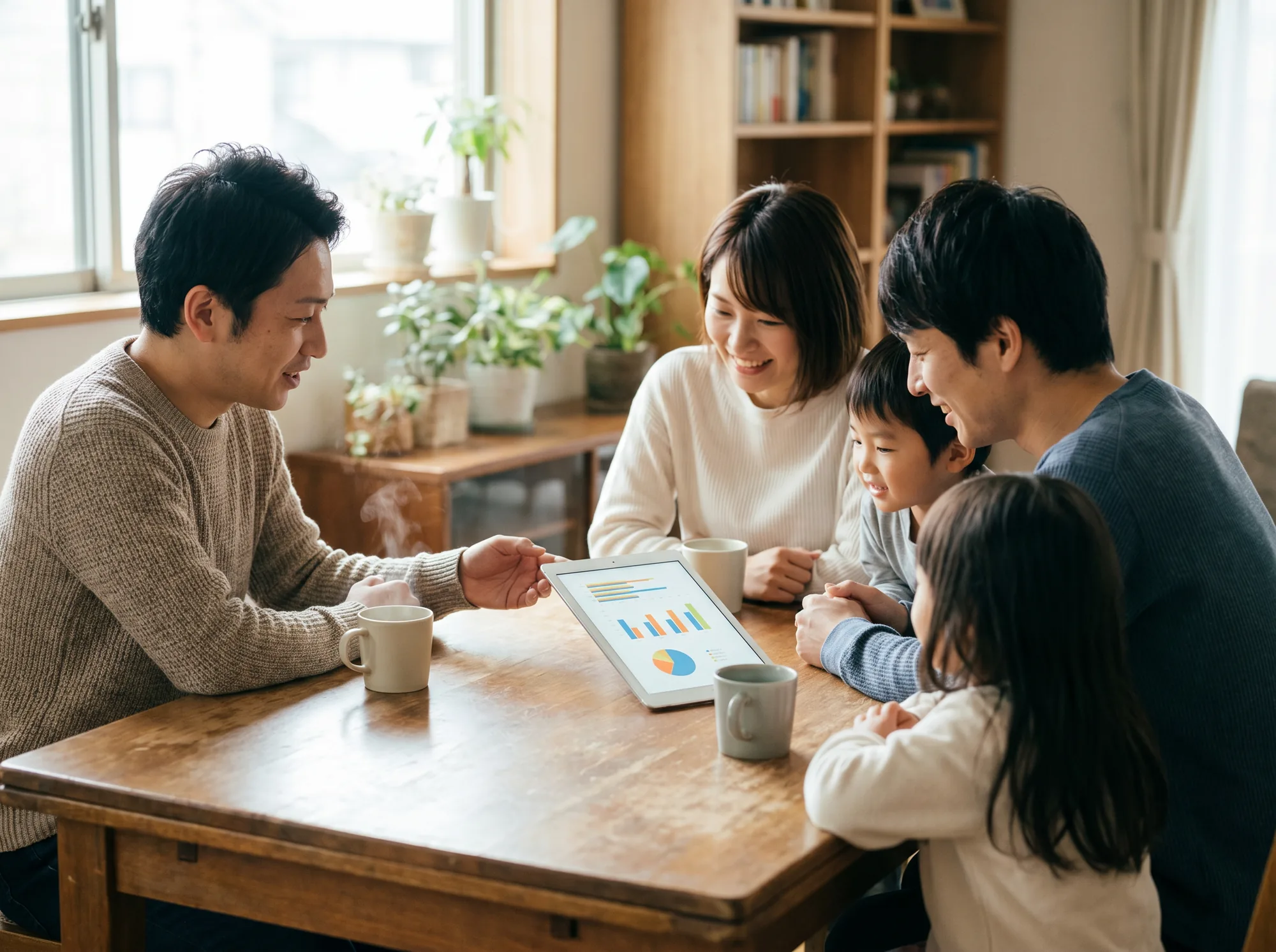 FP的視点で家計を見直すご提案の様子